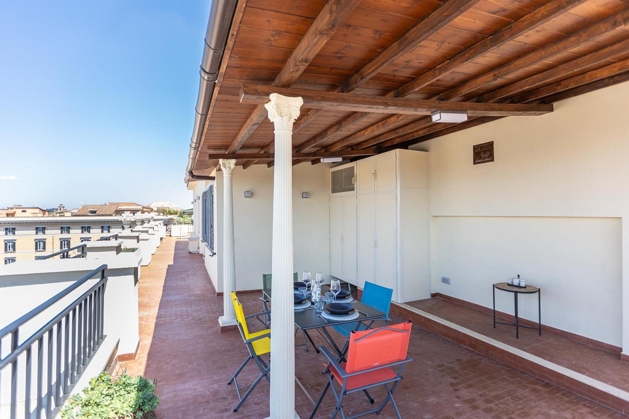 Argentina Penthouse By Rental In ローマ エクステリア 写真