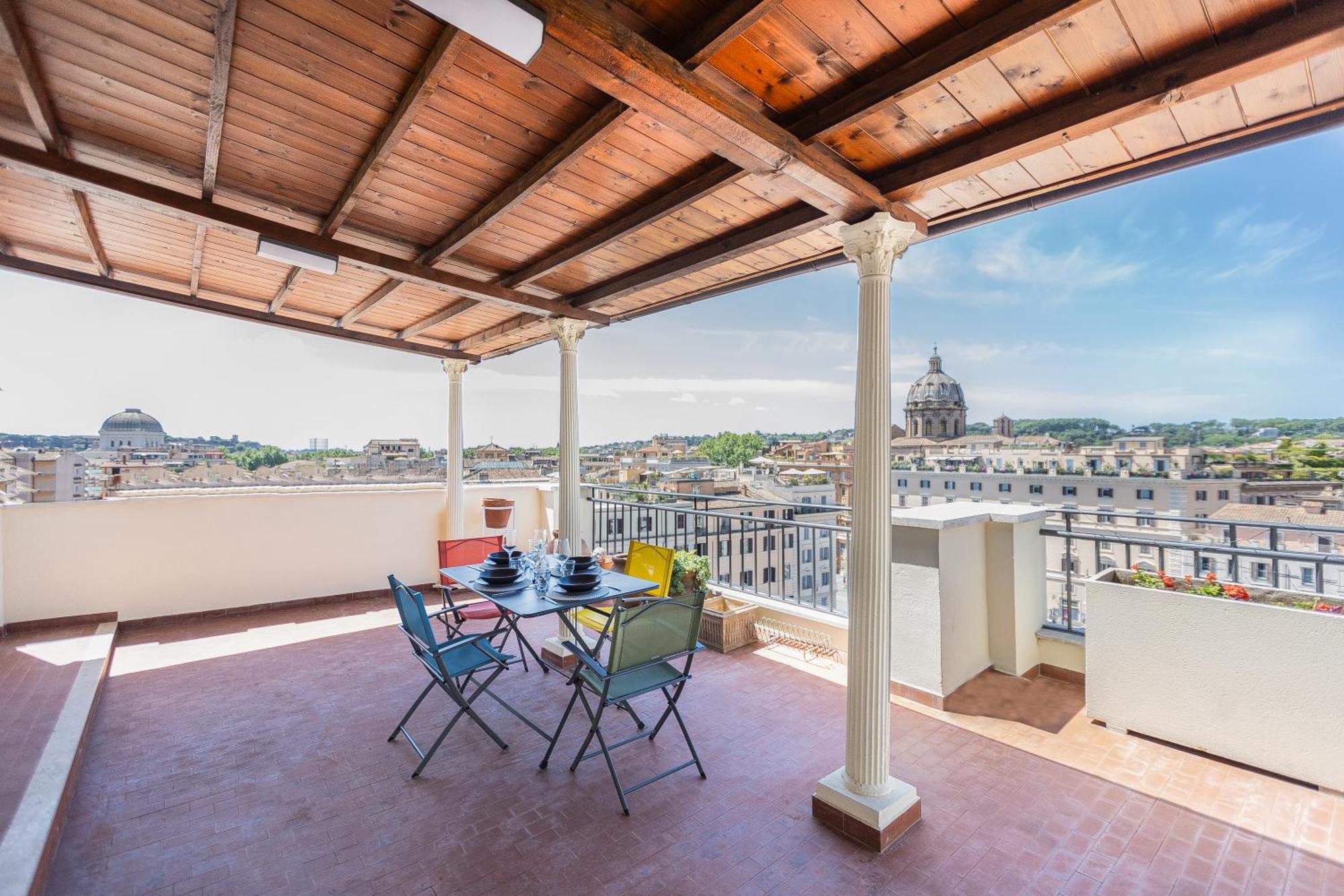 Argentina Penthouse By Rental In ローマ エクステリア 写真